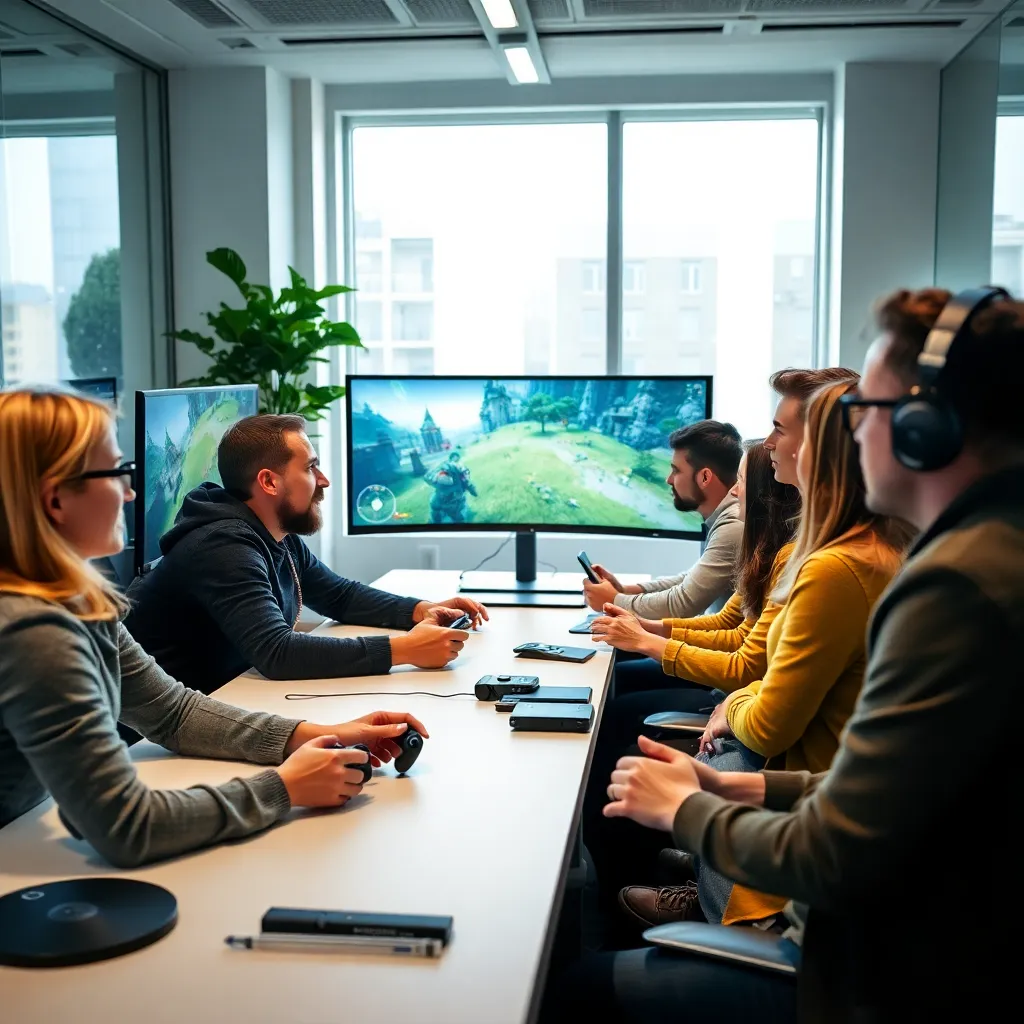 Workshop zur visuellen und akustischen Spielanalyse mit Teilnehmern