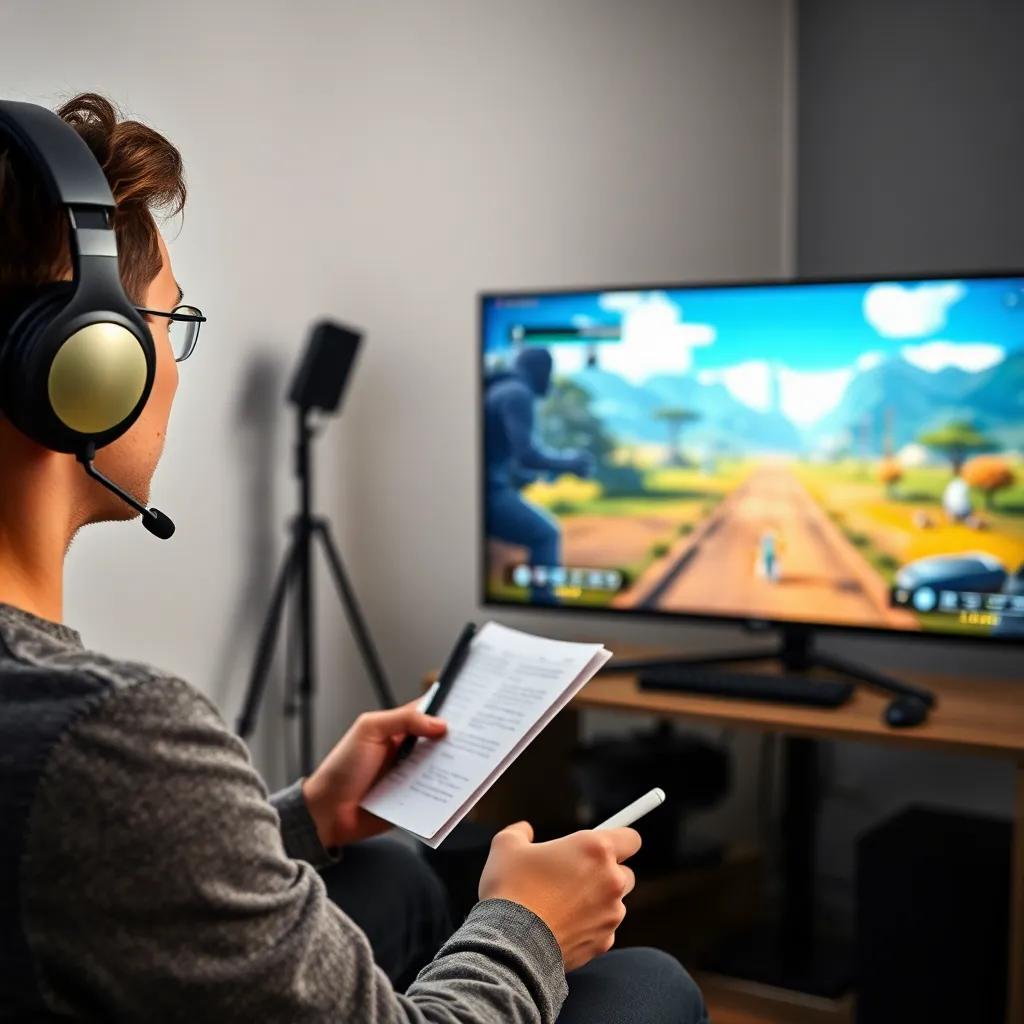 Analyse von visuellen und akustischen Elementen eines Spiels